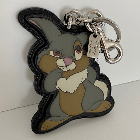 Coach Accessories - Disney x Coach Thumper Bag Charm Key Ring